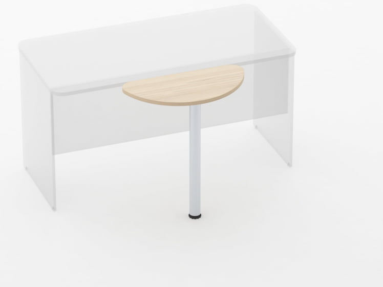 Приставка-полукруг Glassy 2.14 Туя_2