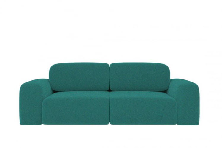 Диван прямой Сунне (Berhouse) Цвет фасада: Азур рогожка; Тип: Прямой; Материал фасада: Микророгожка_0