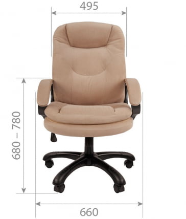 Кресло руководителя CHAIRMAN 668 HOME NEW Черный_5