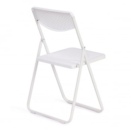 Стул складной FOLDER (mod. 3016) каркас: металл, сиденье/спинка: пластик, 48,5 х 48 х 82,5 см, white (белый)_2