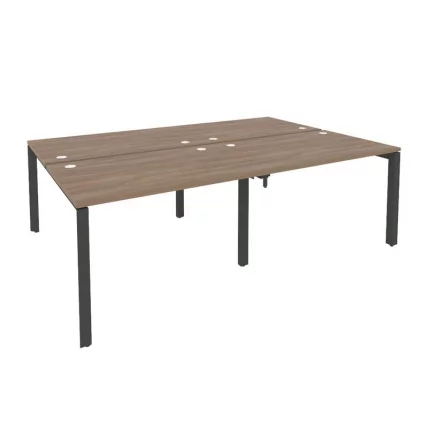 Рабочая станция на П-образном м/к ONIX O.MP-D.RS-4.2.8 Дуб Аризона/Антрацит_0