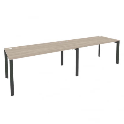 Рабочая станция на П-образном м/к ONIX O.MP-RS-2.4.8 Дуб Аттик/Антрацит_0