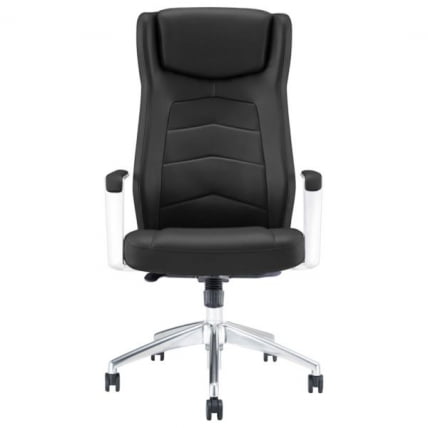 Кресло руководителя BRABIX PREMIUM Viking EX-759, синхромеханизм, алюминий, натуральная кожа, черное_1