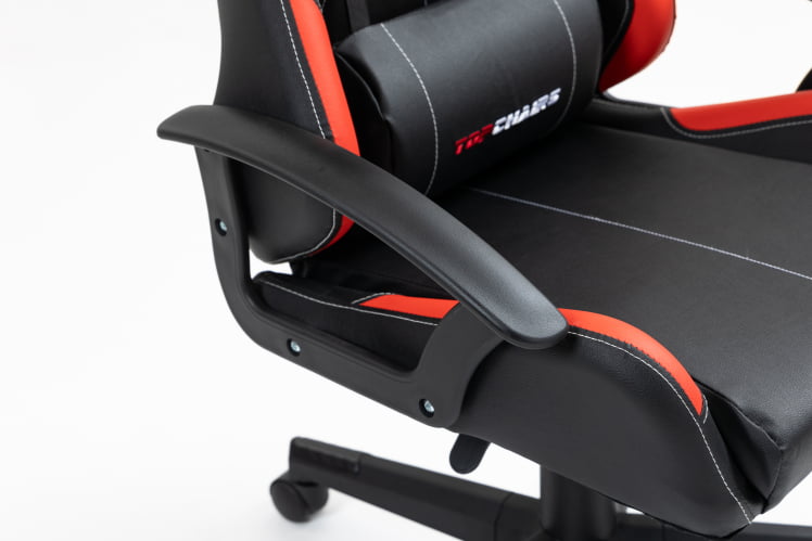 Кресло спортивное TopChairs Wyvern черно-красный_9