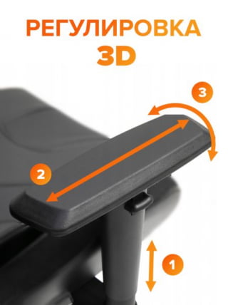 Кресло геймерское Everprof Serval S Ткань Черно-серый_10