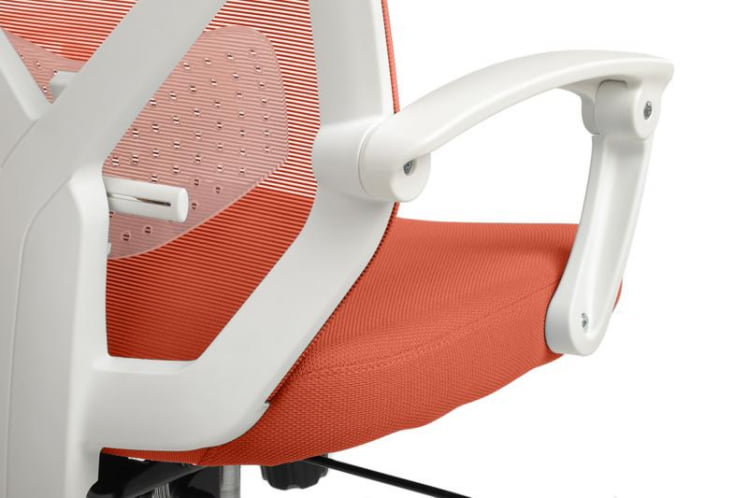 Кресло Оливер РCХ В-203АC Белый пластик/Оранжевый / Oliver RCH W-203AC_9