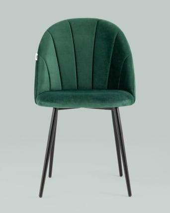 Стул Логан велюр Зеленый_2