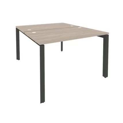 Рабочая станция на П-образном м/к ONIX O.MP-D.RS-2.2.7 Дуб Аттик/Антрацит_0