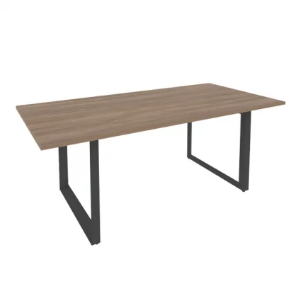 Стол переговорный на О-образном м/к ONIX O.MO-PRG-19 Дуб Аризона/Антрацит_0