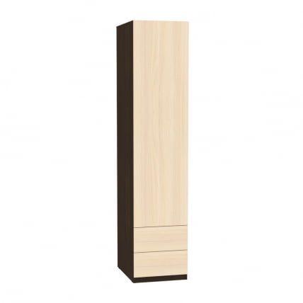 Шкаф распашный Риал(H15)198х45х45PUSHtoOPEN(Венге-ДМ)_0