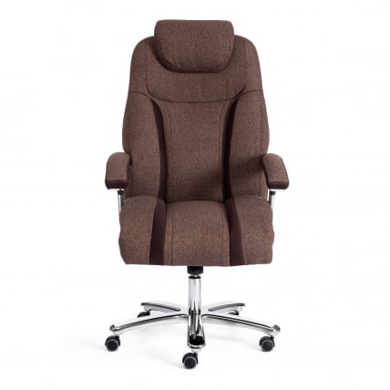 Кресло офисное Trust (max) ткань, коричневый/коричневый , MJ190-7/TW-24_4