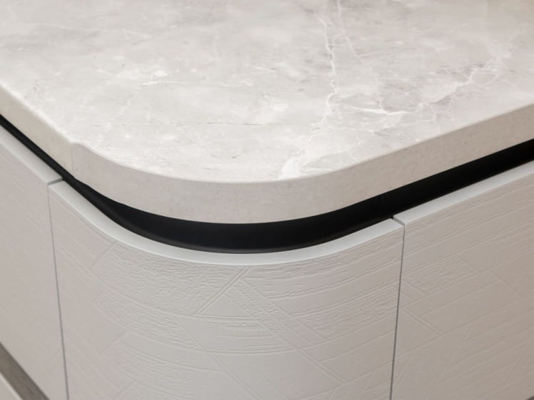 Столешница ПФР2 18.300 Итальянский камень (левая радиусная)_1