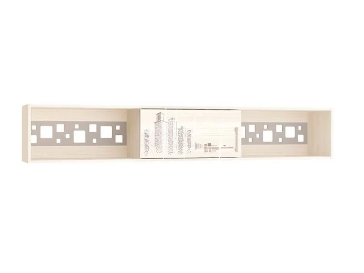 Полка навесная Мегаполис 55.07 Сосна Астрид_0