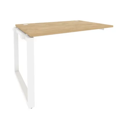 Наборный элемент рабочей станции на О-образном м/к ONIX O.MO-1.NRS-2.8 Тиквуд Светлый/Белый_0