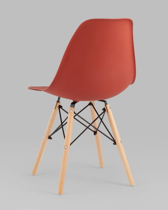 Стул Eames Style DSW терракотовый 4 шт. комплект (разборный каркас)_5