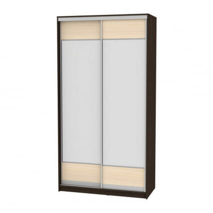 Шкаф-купе Б-220х120х60-1(Венге-ДМ-Д8Д8) / B-220х120х60-1(Венге-ДМ-D8D8)_0