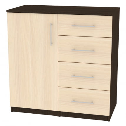 Комод Калисто(К17)923х902х468ручкарейлинг160мм(Венге-ДМ) / Калисто(K17)923х902х468ручкарейлинг160мм(Венге-ДМ)_0