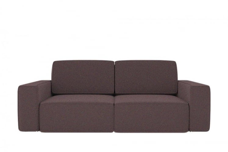 Диван прямой Сунндал (Berhouse) Цвет фасада: Кофе рогожка; Тип: Прямой; Материал фасада: Микророгожка_0