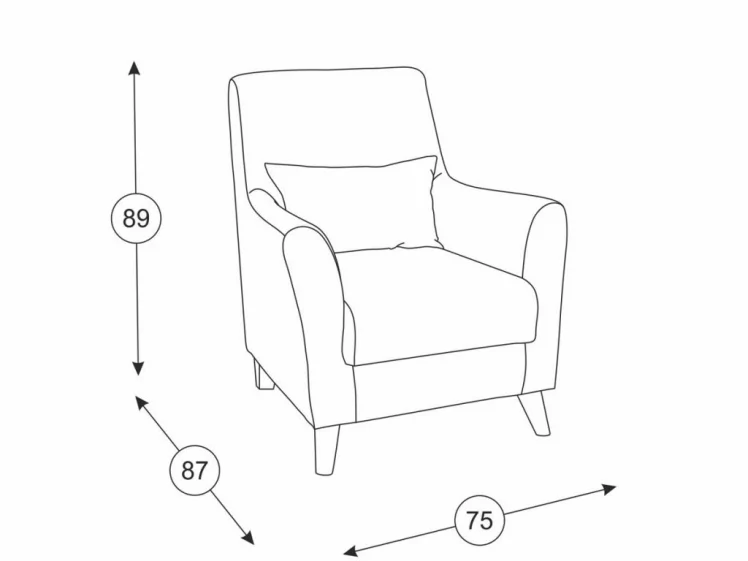 Кресло Либерти ТК 231 Лаунж 25 (зеленый)_1