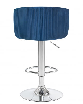 Стул барный DOBRIN DARCY Синий велюр 1922-20_4