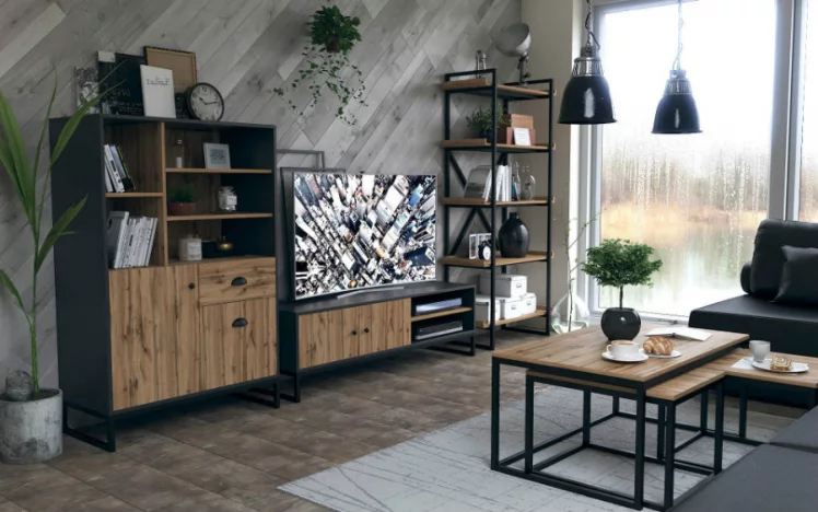 Стол Лофт ЛД.689.090.000 Дуб Вотан_3