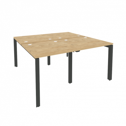 Рабочая станция на П-образном м/к ONIX O.MP-D.RS-4.0.8 Тиквуд Светлый/Антрацит_0