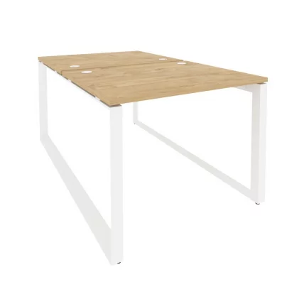 Рабочая станция на О-образном м/к ONIX O.MO-D.RS-2.1.8 Тиквуд Светлый/Белый_0