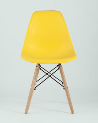 Стул Eames Style DSW желтый 4 шт. комплект (разборный каркас)_6