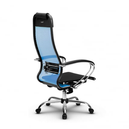 Кресло офисное МЕТТА B 1m 4/K131, Основание 17833 Комплект 2 Васильковое Черное_2