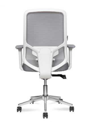 Кресло офисное Бест ЛБ вхите Грей / Best LB white Grey_4