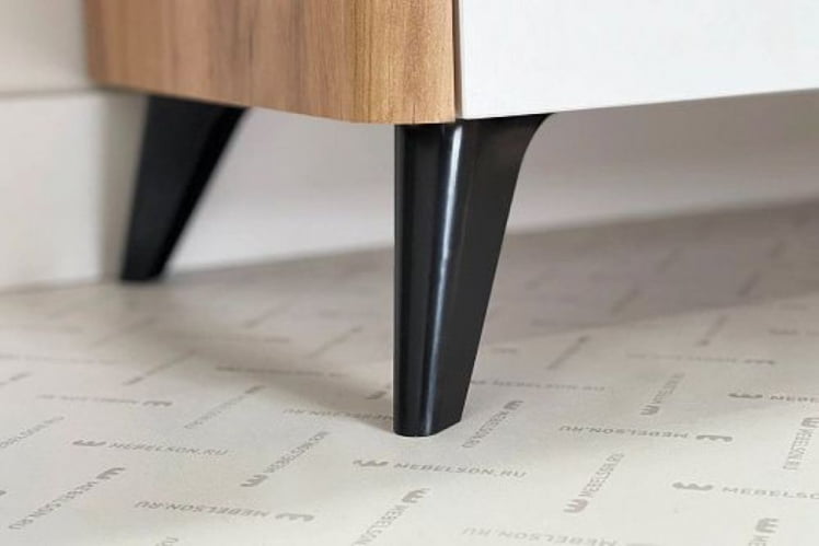 Комод Адам MSA-02 дуб крафт золотой/белое дерево_6