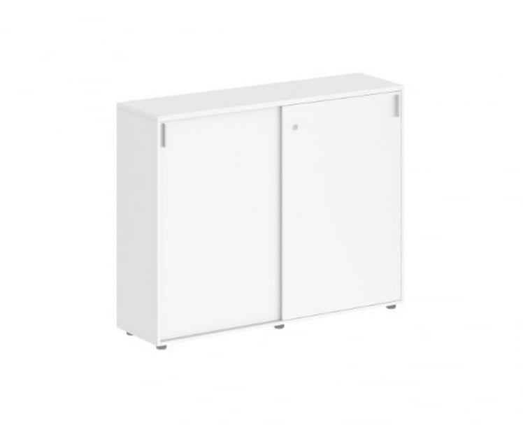 Шкаф-купе средний с замком Sigma SG.712.WH.WH Белый_0