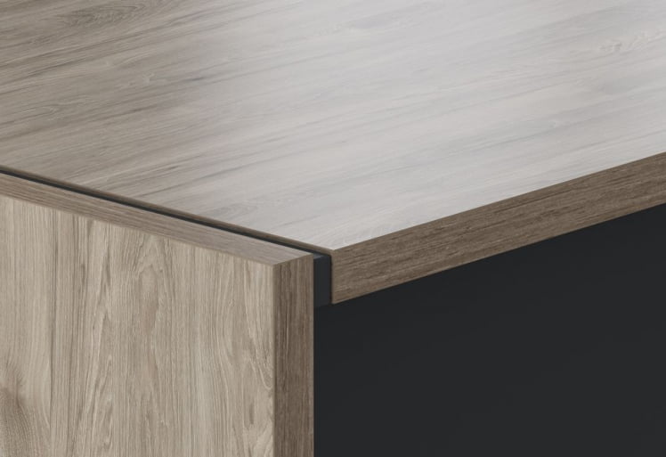 Стол руководителя MORRIS TREND MST 189 Сосна Нордик Антрацит_1