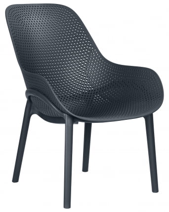 Кресло ДОБРИН ЛОНЗО (антрацит (ГР-12) с УФ-защитой) 4 шт / DOBRIN LONZO (GR-12)_1