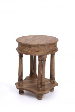 Кофейный стол Бомбей - 1149 палисандр, 45*45*60 см, Natural tinted (натуральный тонированный)_0