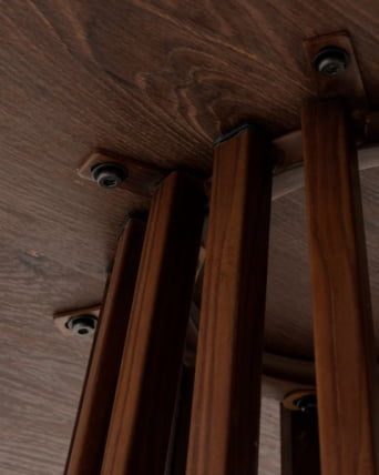 Стол обеденный Daphne 120*75 см орех_7