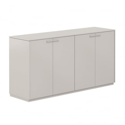 Шкаф низкий двойной Atlas NZ-0314+NZ-0314.GS.GS Серый камень_0