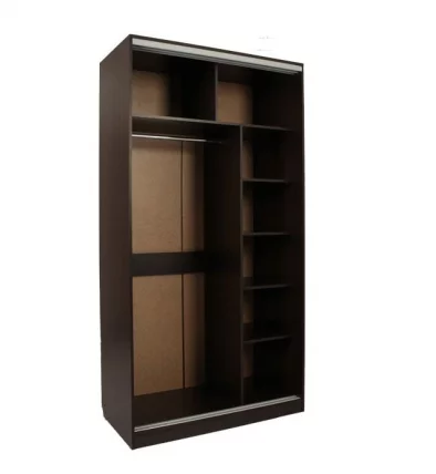 Шкаф-купе Рио 2-600 Венге / Бордо_2