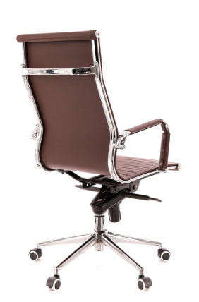 Кресло руководителя Everprof Rio M Экокожа Triks Коричневый_3