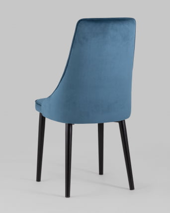 Стул Версаль велюр Пыльно-синий_5