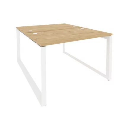 Рабочая станция на О-образном м/к ONIX O.MO-D.RS-2.2.7 Тиквуд Светлый/Белый_0