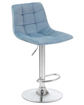 Стул барный DOBRIN TAILOR (пудрово-голубой велюр (MJ9-74)) 2 шт_1