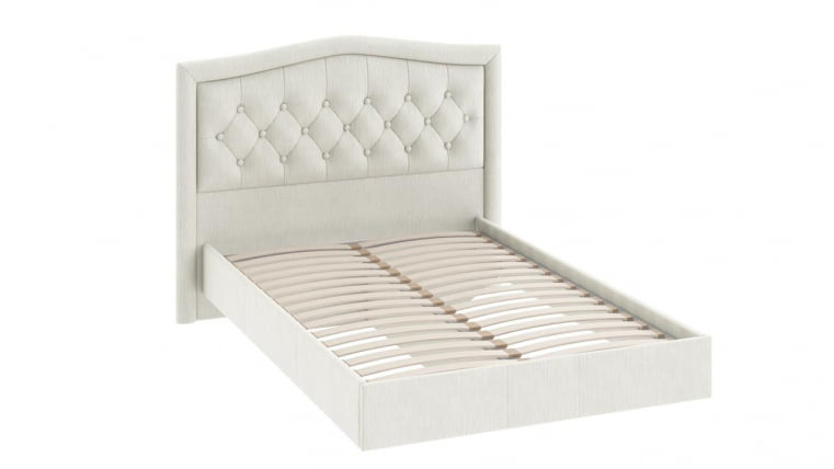 Кровать с мягким изголовьем (1200) Адель Крем_0