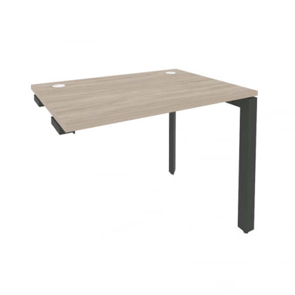 Стол-приставка на П-образном м/к к опорным элементам ONIX O.MP-SPR-1.7 Дуб Аттик/Антрацит_0