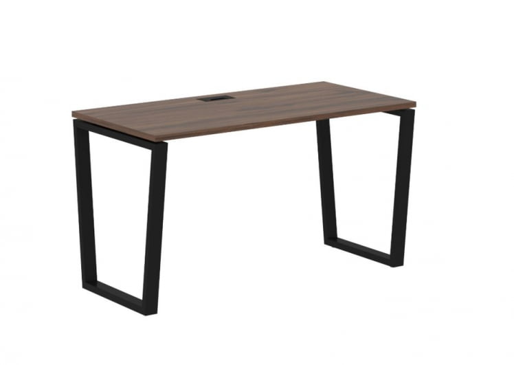 Стол письменный EDIS EVST 1367 Дуб Денвер темный Черный_0