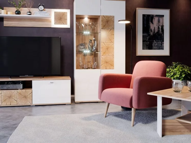 Кресло Уилбер Светло-розовое_2