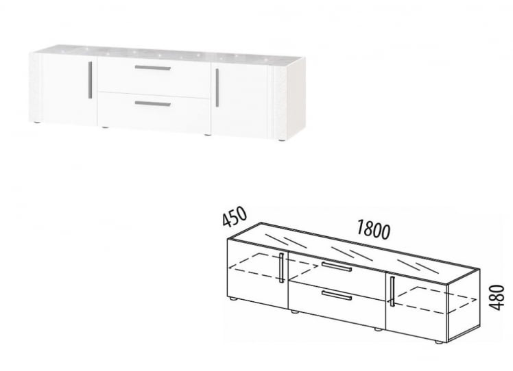 ТВ-тумба Николь 603.03_8