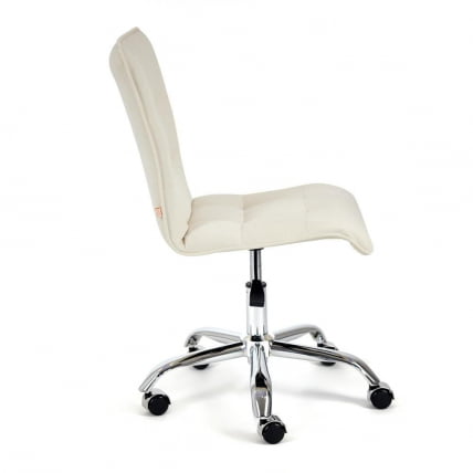 Кресло ЗЕРО флок , молочный, 4 / ZERO_1