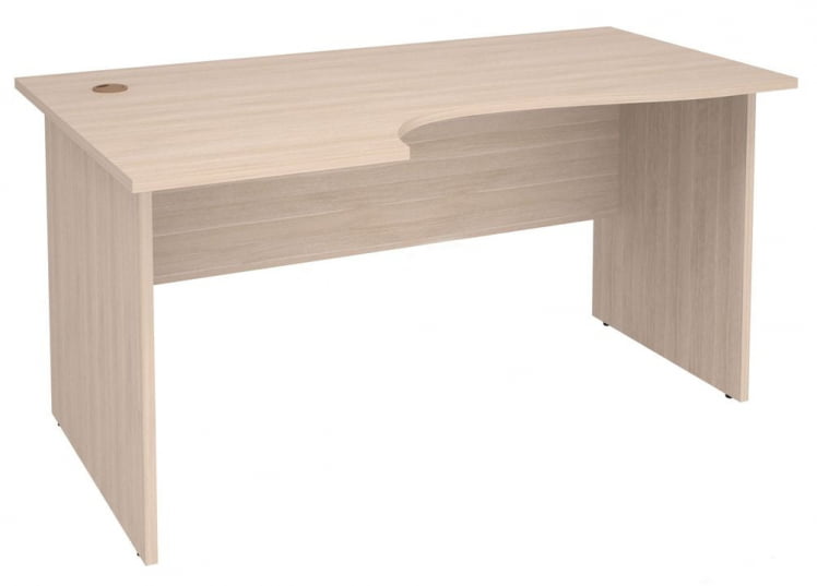 Стол эргономичный левый Альфа 63.22 Дуб кобург_0