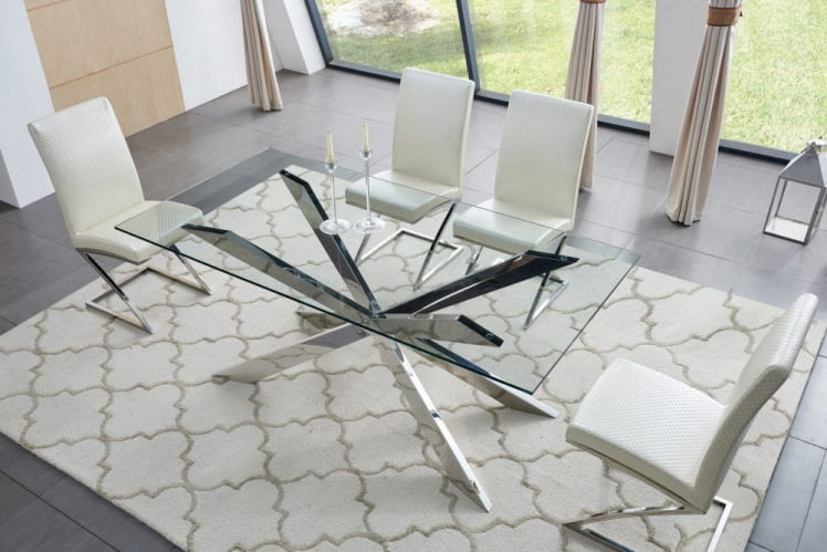 Стол T088 (180) Серебро_1